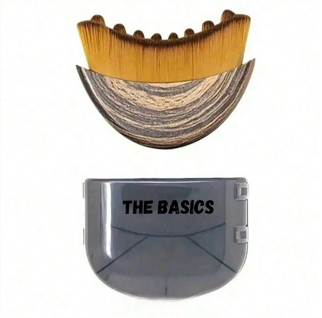 The Basics Lymphatic Drainage Brush – Dry Body Brush for Exfoliating Skin, Cellulite Appearance & Circulation – Wooden Lymphatic Body Brush